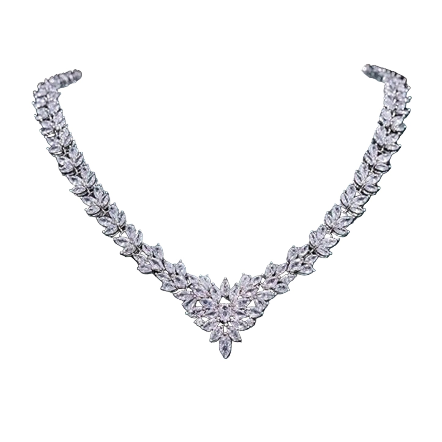 925 Silver. Floral Elegant Set, Indulge your Desires with Style.