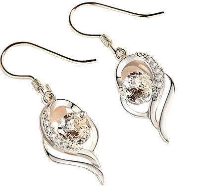 Celestial Ocean Hearts Earrings