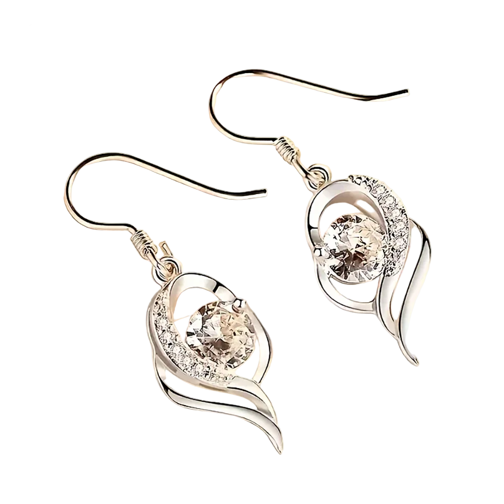 Celestial Ocean Hearts Earrings
