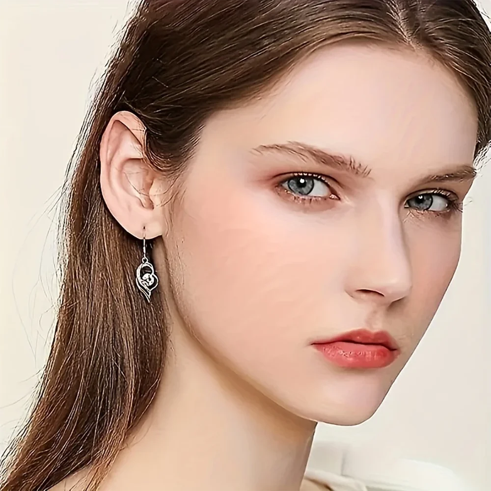 Celestial Ocean Hearts Earrings