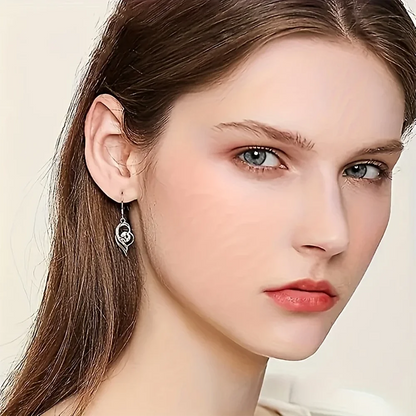 Celestial Ocean Hearts Earrings