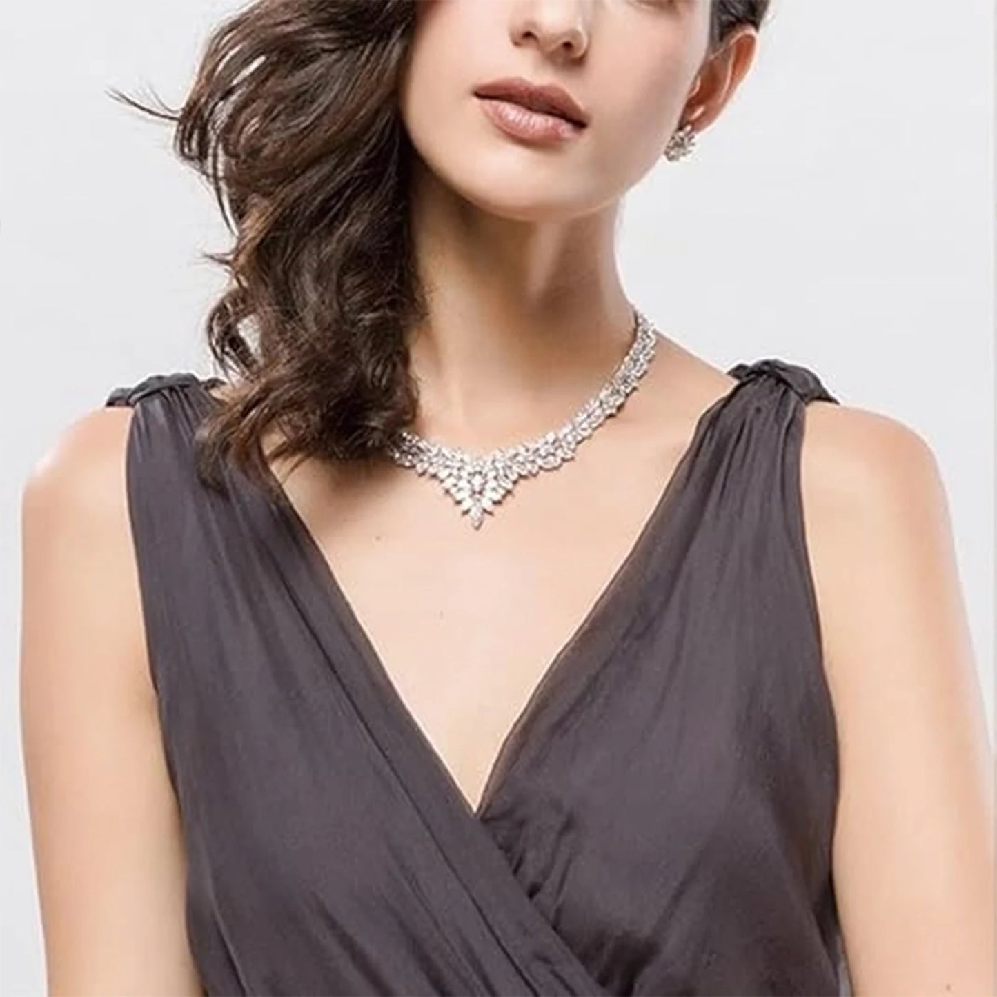 925 Silver. Floral Elegant Set, Indulge your Desires with Style.