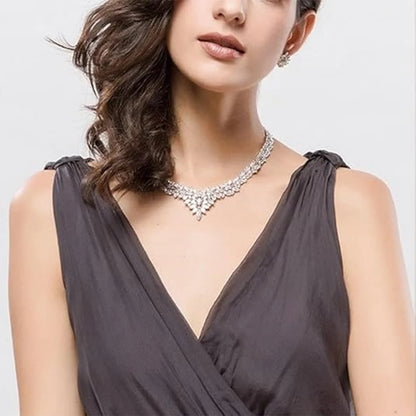 925 Silver. Floral Elegant Set, Indulge your Desires with Style.