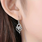 Celestial Ocean Hearts Earrings